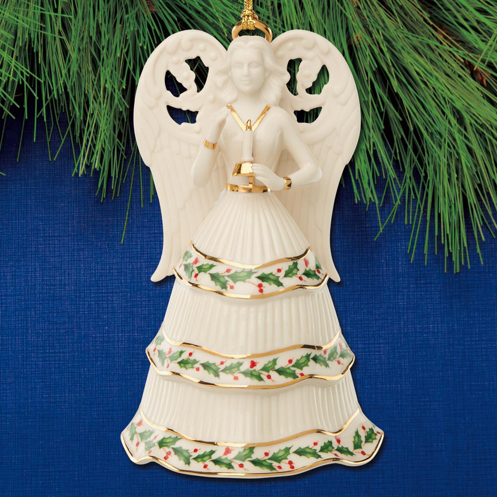 Sterling Collectables 2023 Lenox Holiday Angel Bell Porcelain Ornament