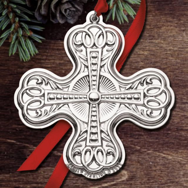 reed and barton christmas cross 2022