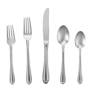 Gorham Melon Bud 5 Piece Stainless Steel Place Setting image