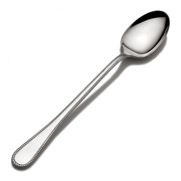 Gorham Beaded Sterling Baby Spoon image
