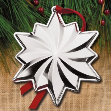 2023 Mikasa Star 2nd Edition Annual Silverplate Ornament