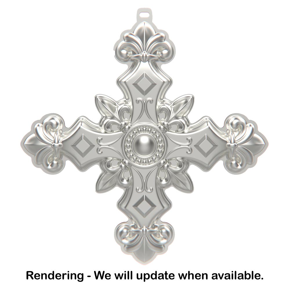 Sterling Collectables 2024 Reed & Barton Christmas Cross 54th Sterling