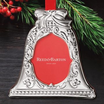 Reed & Barton Bell Sterling Photo Frame Ornament image