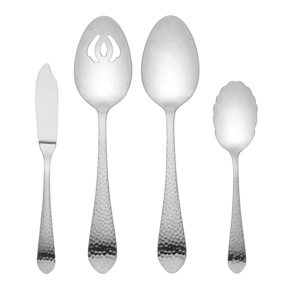 Reserved 4 KLTMR: 3 Sterling Reed & Barton Serving Pieces FORK SPOON high quality SLATTED