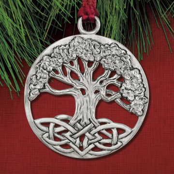Seagull Pewter Celtic Tree of Life Ornament