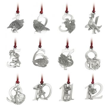 Seagull Pewter 12 Days of Christmas Boxed Set
