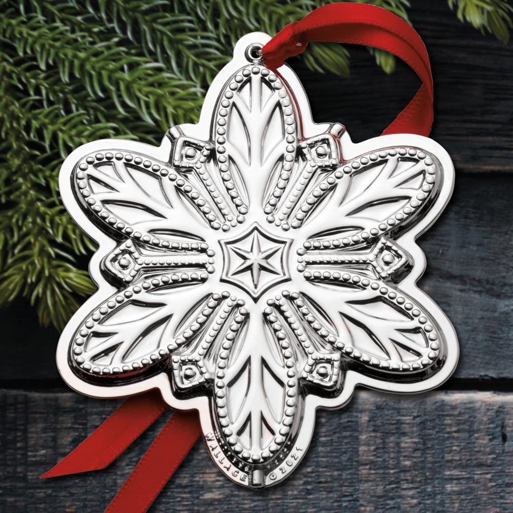 Sterling Collectables: 2021 Wallace Snowflake 2nd Edition Silverplate ...