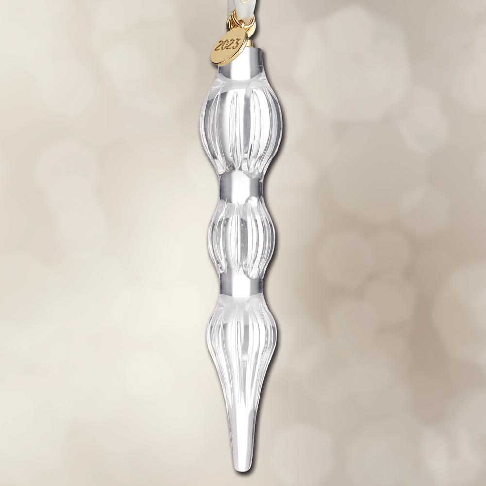 Sterling Collectables 2023 Waterford Icicle Annual Crystal Ornament