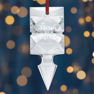 2024 Baccarat Annual Noel Louxor Crystal Ornament image