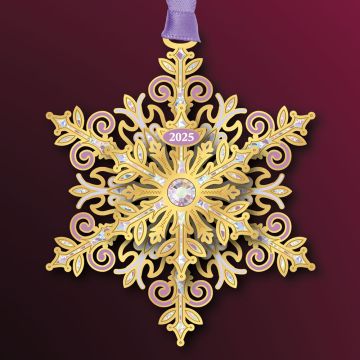 2025 Beacon Design Annual Snowflake Ornament image