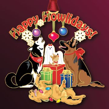 2025 Beacon Design Happy Howlidays Ornament image