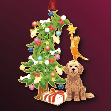 2025 Beacon Design Cat & Dog Decorating Ornament image