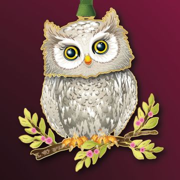 2025 Beacon Design Whimsical Owl Ornament image