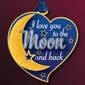 2025 Beacon Design Moon & Back Ornament image