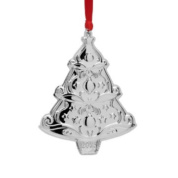 2025 Gorham Christmas Tree 9th Edition Sterling Ornament image