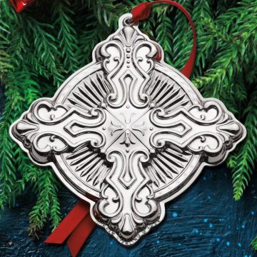 2024 Gorham Cross 11th Edition Sterling Ornament image