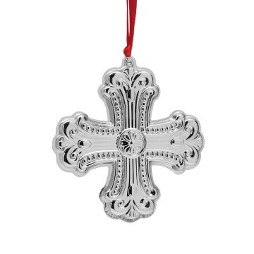 2025 Gorham Cross 12th Edition Sterling Ornament image