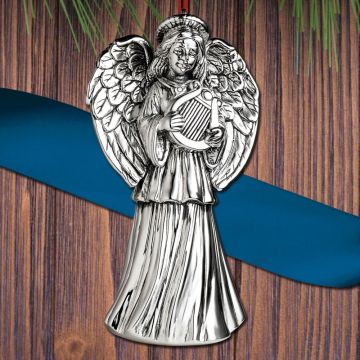 2024 JT Inman Angel of Worship Sterling Ornament