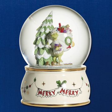 2025 Lenox Grinch Porcelain Snowglobe image