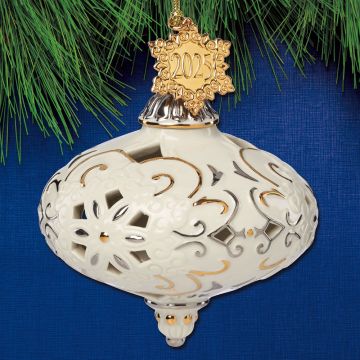 2025 Lenox Annual 3-D Porcelain Ornament image