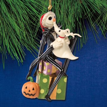 2025 Lenox Nightmare Before Christmas Santa Jack Porcelain Ornament image