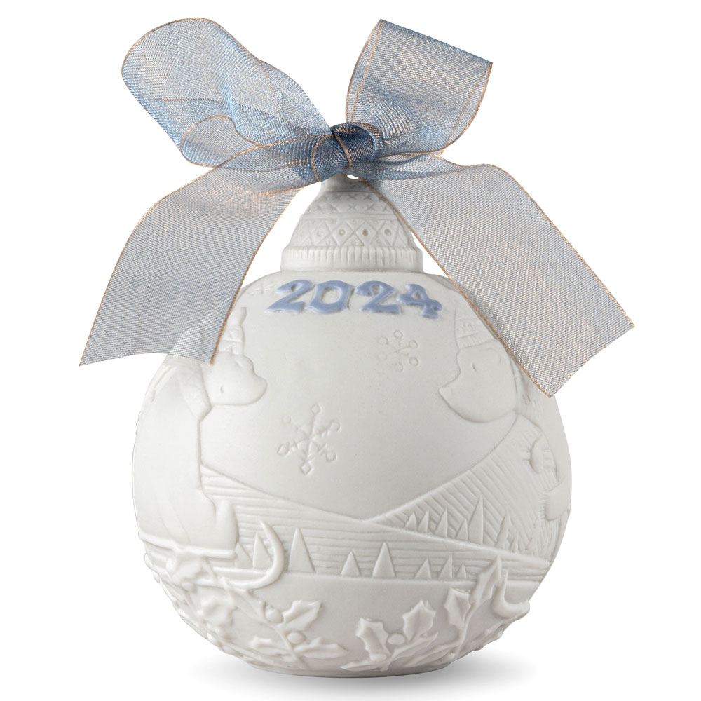 Lladro porcelain bell ornament 2024 2015