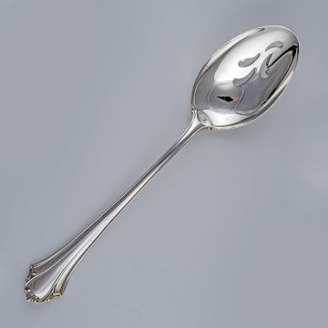 Lunt Bel Chateau Pierced Serving Spoon Sterling Silver image