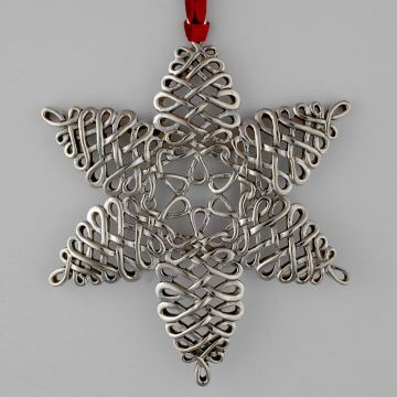 2000 Lunt Snowflake Sterling Ornament image