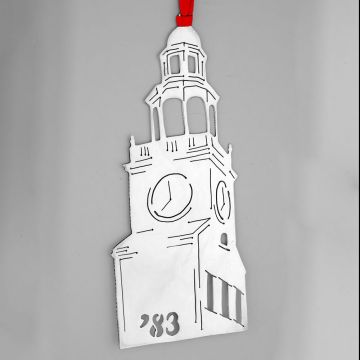 1983 Nantucket Church Sterling Ornament image