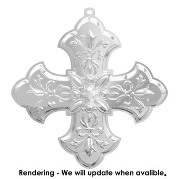 2025 Reed & Barton Christmas Cross 55th Edition Sterling Ornament image