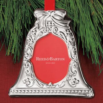 Reed & Barton Bell Sterling Photo Frame Ornament image