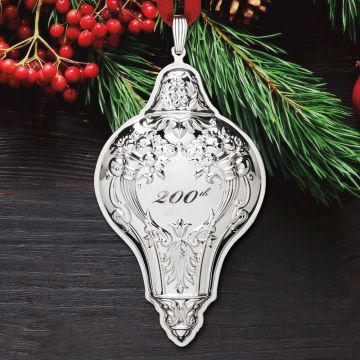 2024 Reed & Barton Francis 1st 200th Anniversary Sterling Ornament image
