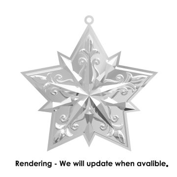 2025 Reed & Barton Holiday Star 9th Edition Sterling Ornament image