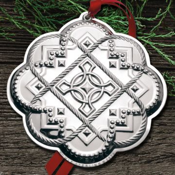 2024 Towle Celtic 25th Edition Sterling Ornament image