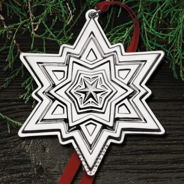 2024 Towle Star 28th Edition Sterling Ornament image