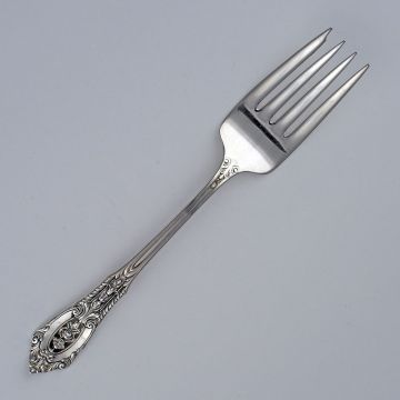 Wallace Rose Point Salad Fork Sterling Silver image