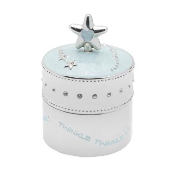 Wallace Baby Blue Star Trinket Musical Box image