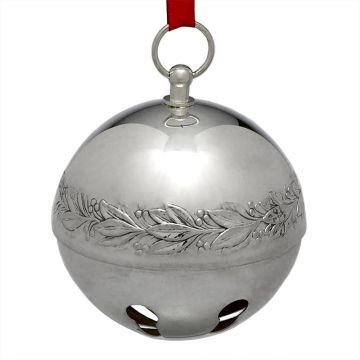 1971 Wallace Sleigh Bell Silverplate Ornament image