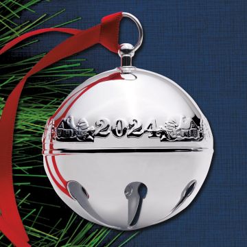 2024 Wallace Sleigh Bell 30th Edition Sterling Ornament image
