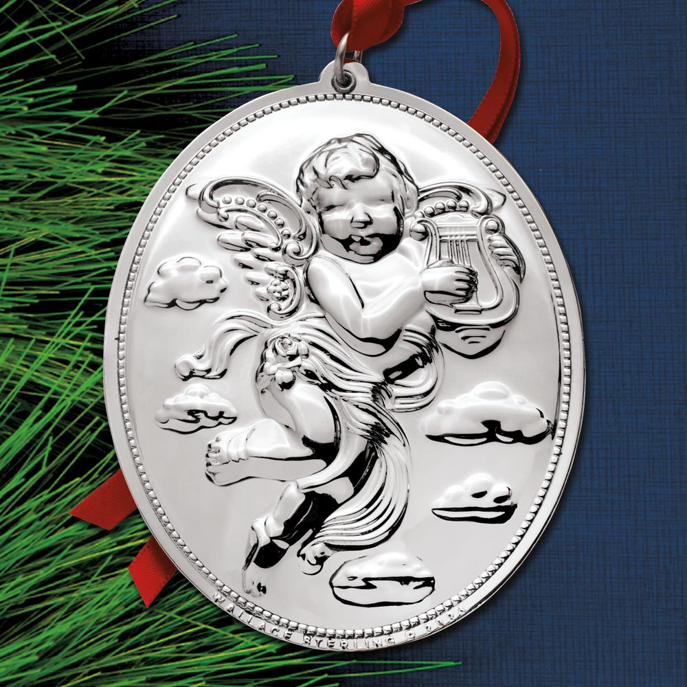 Sterling Collectables: 2024 Wallace Angel 24th Edition Sterling Ornament