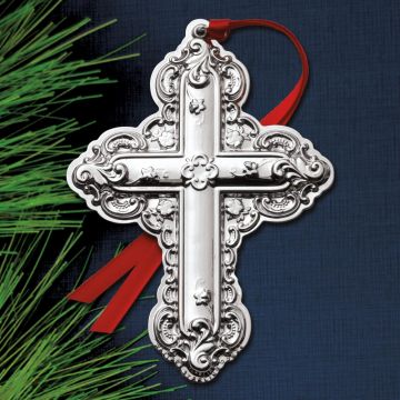 2024 Wallace Cross 29th Edition Sterling Ornament image