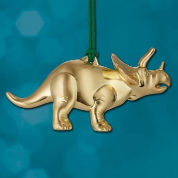 2024 Waterford Golden Triceratops Ornament image