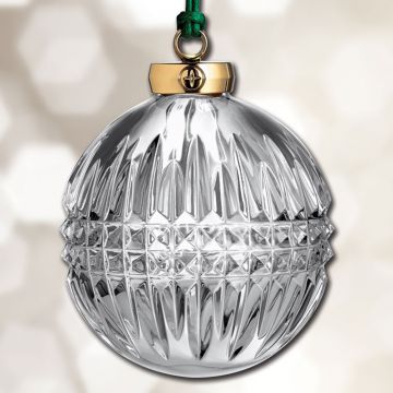 2024 Waterford Lismore Diamond Bauble Crystal Ornament image