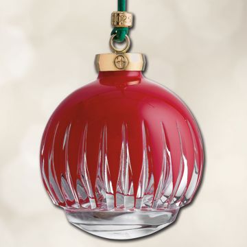 2025 Waterford New Years Red Firework Bauble Ornament image