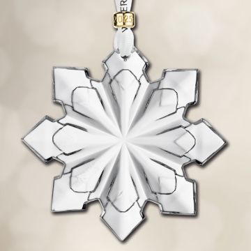 2025 Waterford Snowcrystal Annual Crystal Ornament image