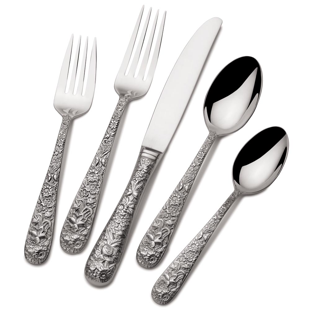 Towle Contessina 20 Piece Stainless Steel Flatware Set | Sterling ...