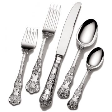 Wallace Queens 65 Piece Stainless Steel Flatware Set image