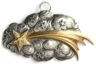 1987 Buccellati Shooting Star Sterling Ornament image