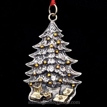 1989 Buccellati Tree Sterling Ornament image