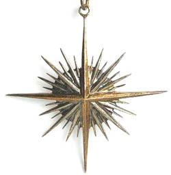 1990 Buccellati Zenith Star Sterling Ornament image